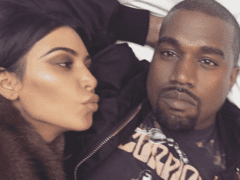 Kim Kardashian Kanye West Selfie Moment July 2020
