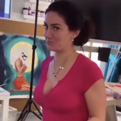 Drake's Baby Mama Sophie Brussaux Shows Off Her Art-Making Fail