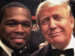 50 Cent Donald Trump Selfie Pic Together
