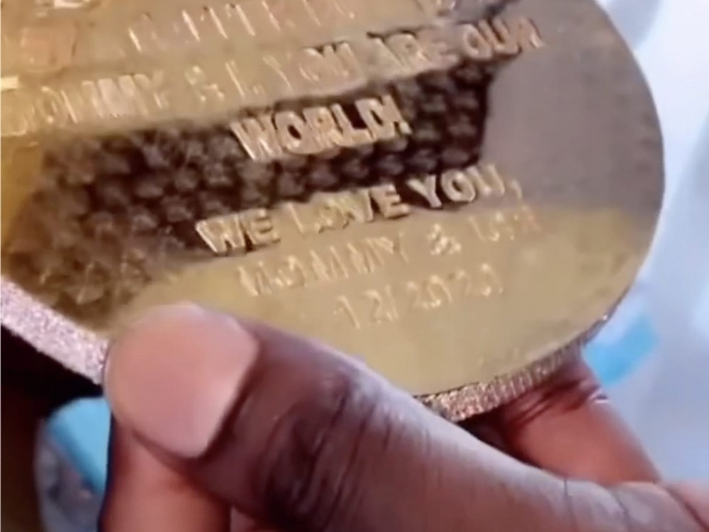 Gucci Mane Opens Up Iced-Out Gift From His Newborn Son