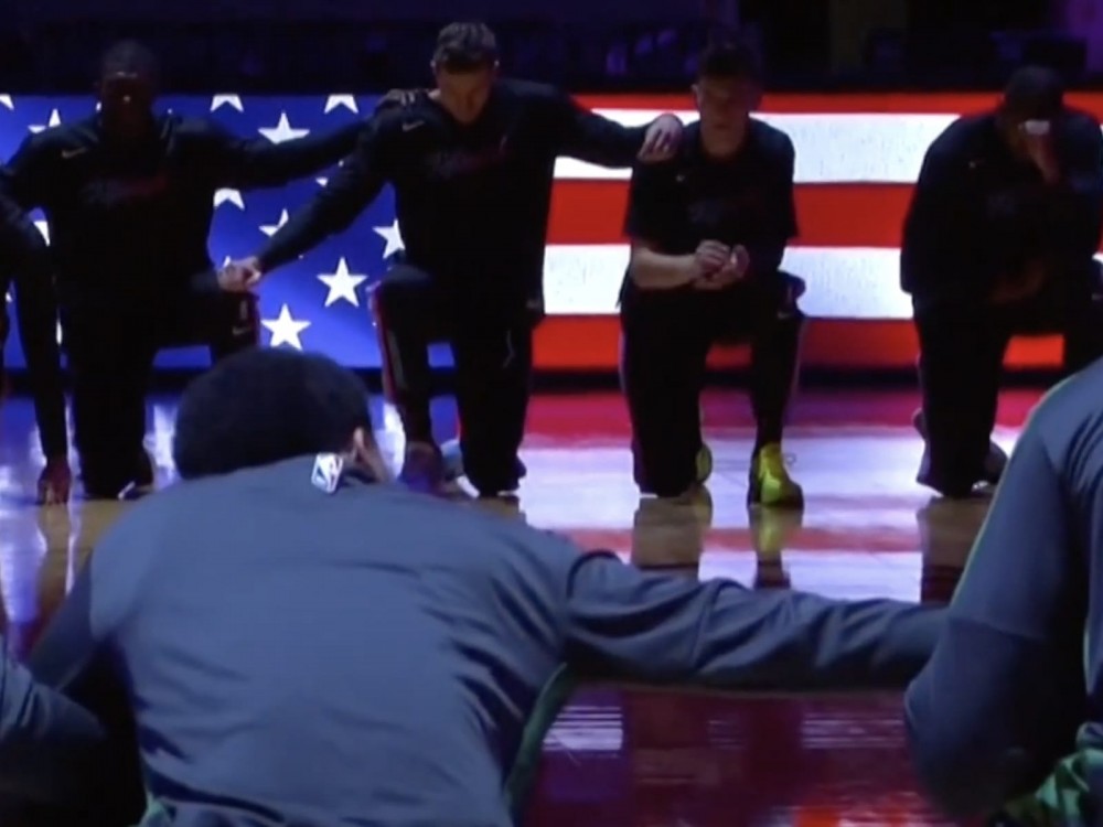 NBA Teams Kneel In Protest Of Jacob Blake Cops + Capitol Hill Riots