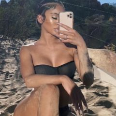 Saweetie Desert Bikini Flex