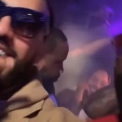 French Montana + Rick Ross Turn Up In Nightclub W: CJ