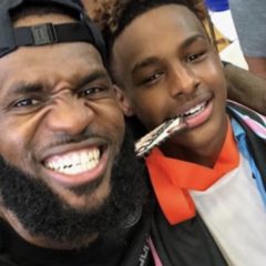 LeBron James Defines Daddy Duties W: Bronny 16th B-Day Shout-Out