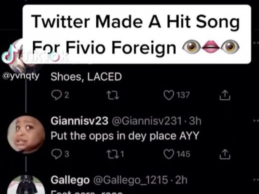 Twitter Makes Perfect Fivio Foreign Song
