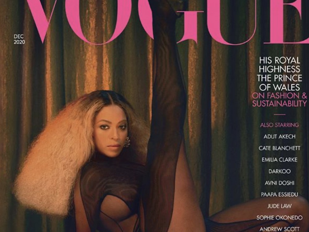 Beyoncé Shares Flashy New British Vogue Photo Shoot Pics