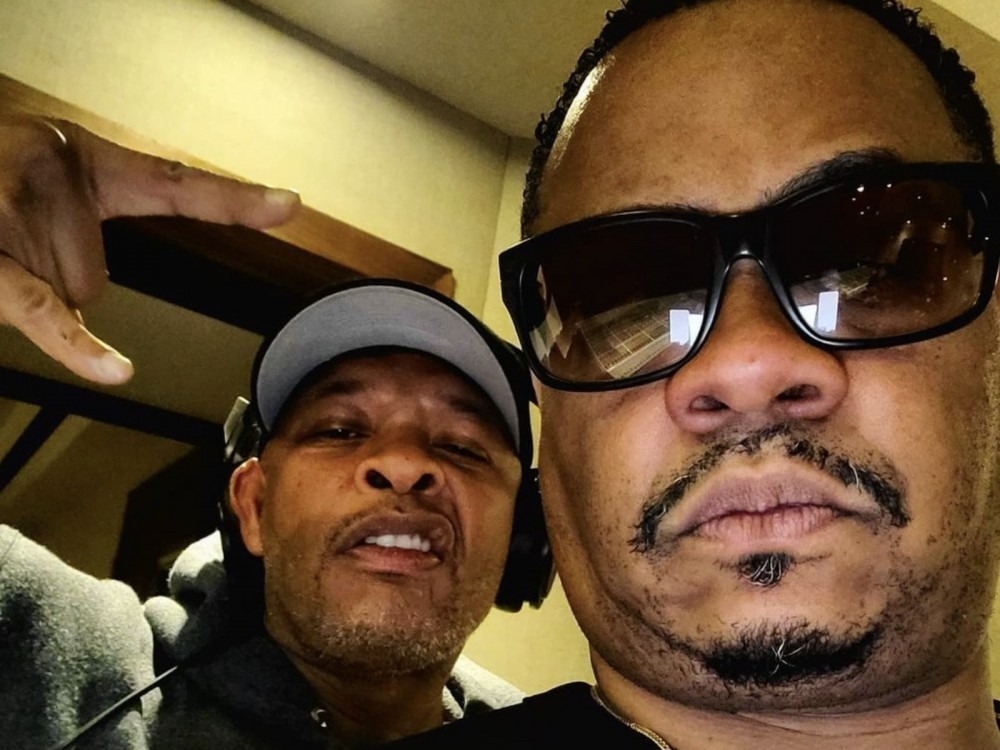 Dr. Dre Reunites W/ KXNG Crooked + Smitty In New Studio Pics: “Group Of Kings”