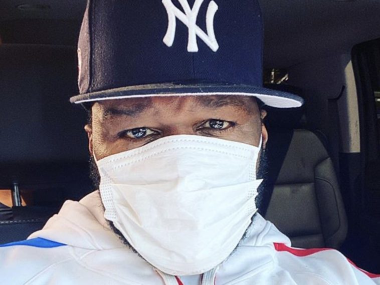 50 Cent NY Hat Masked Up