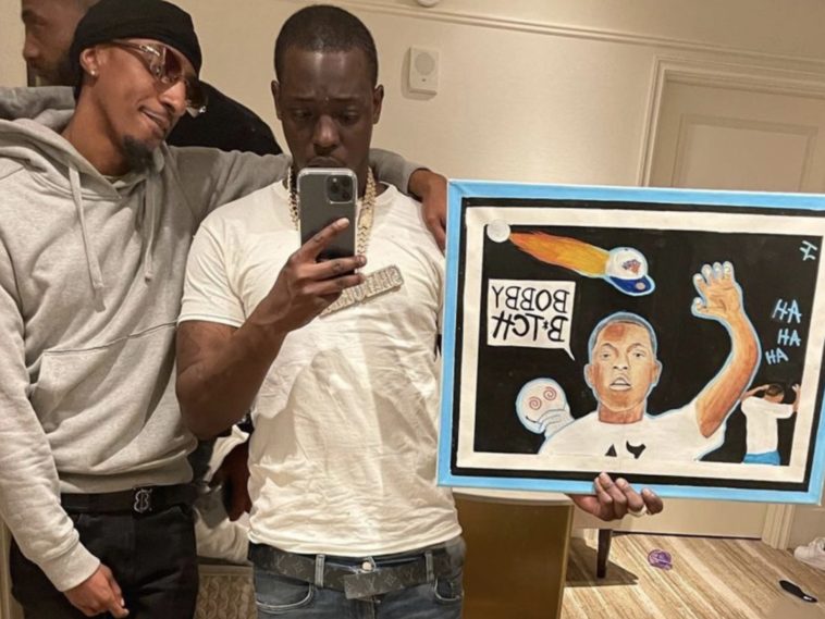 Bobby Shmurda Reunites W: His New York Knicks Hat