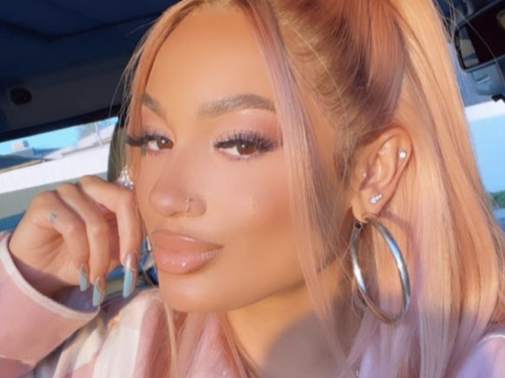 DaniLeigh Looks Completely Unrecognizable W/ Pink Hair