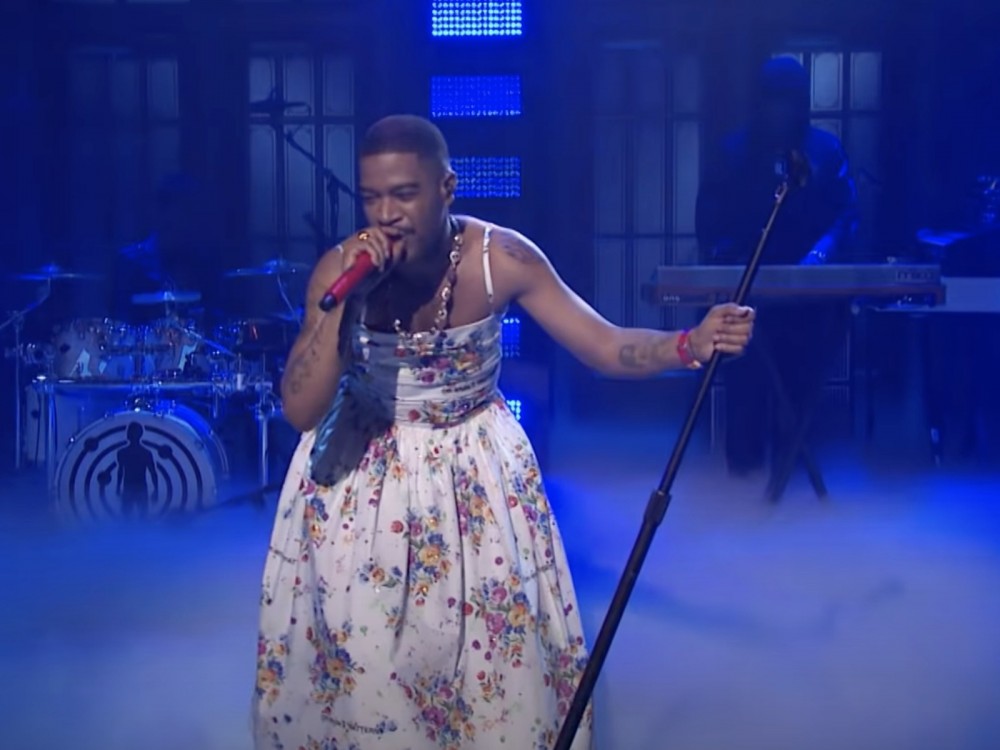 Kid Cudi’s Floral SNL Dress Performance Is Must-See