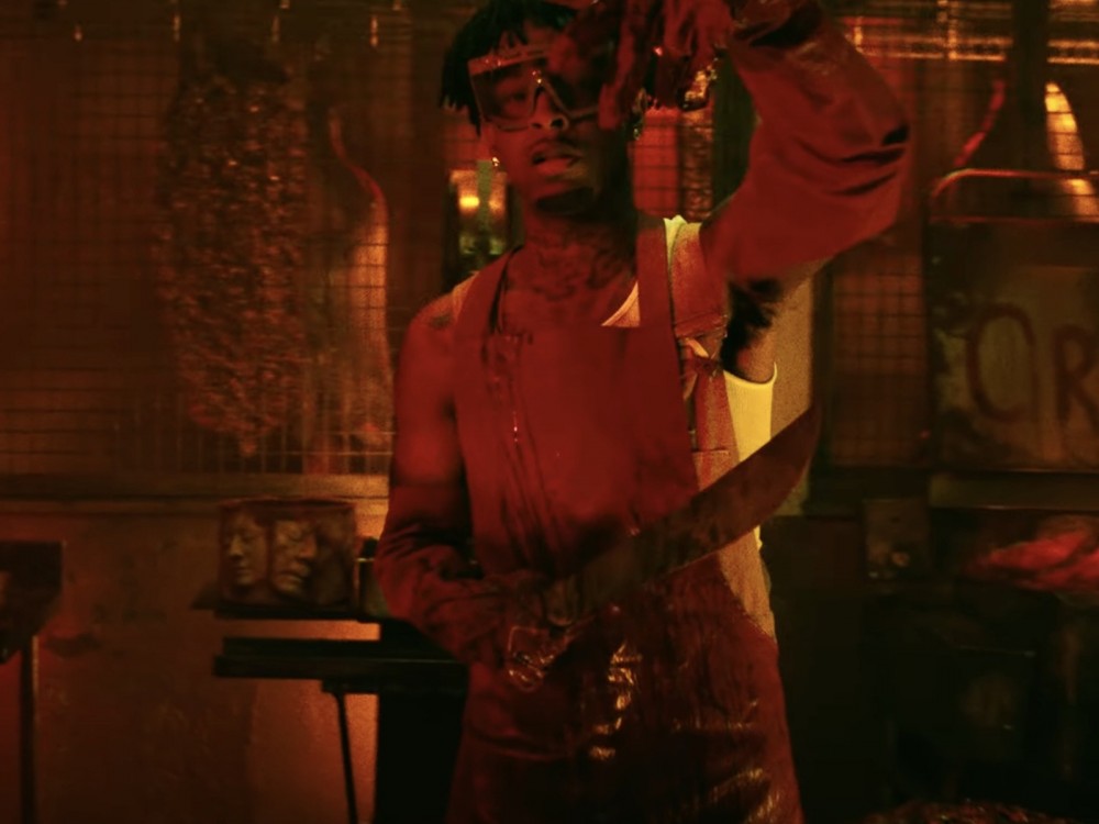 21 Savage Drops First Spiral: From The Book Of Saw Single