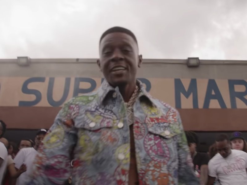Boosie Badazz Hypes Fans Up Listening To His Own Track