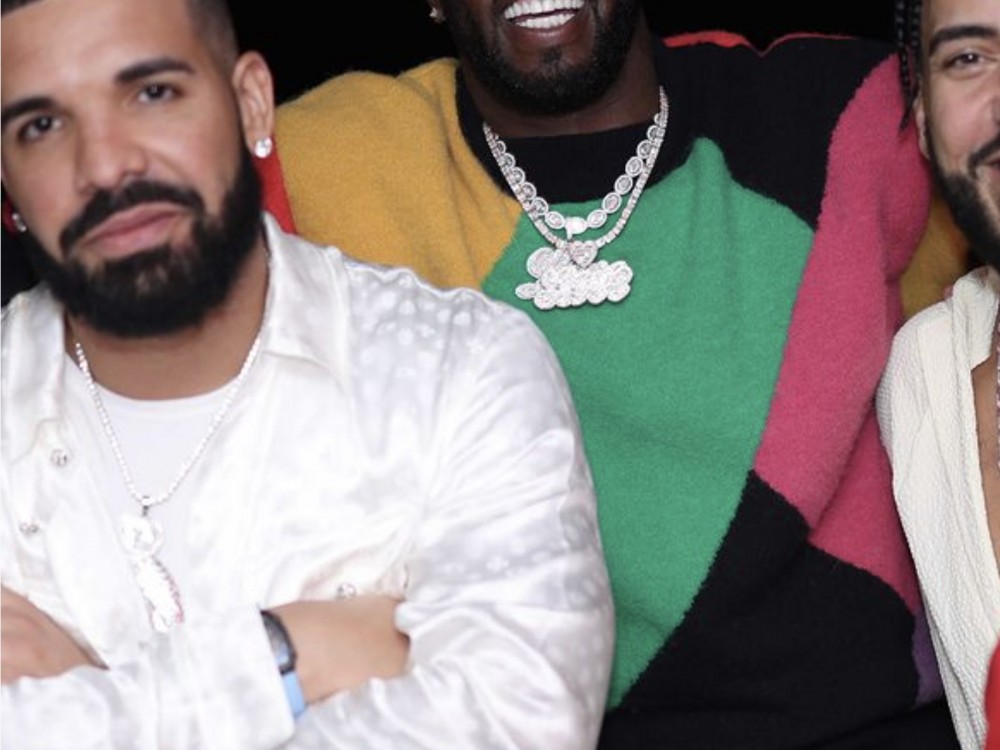 Diddy Powers Up W/ Drake + French Montana Together