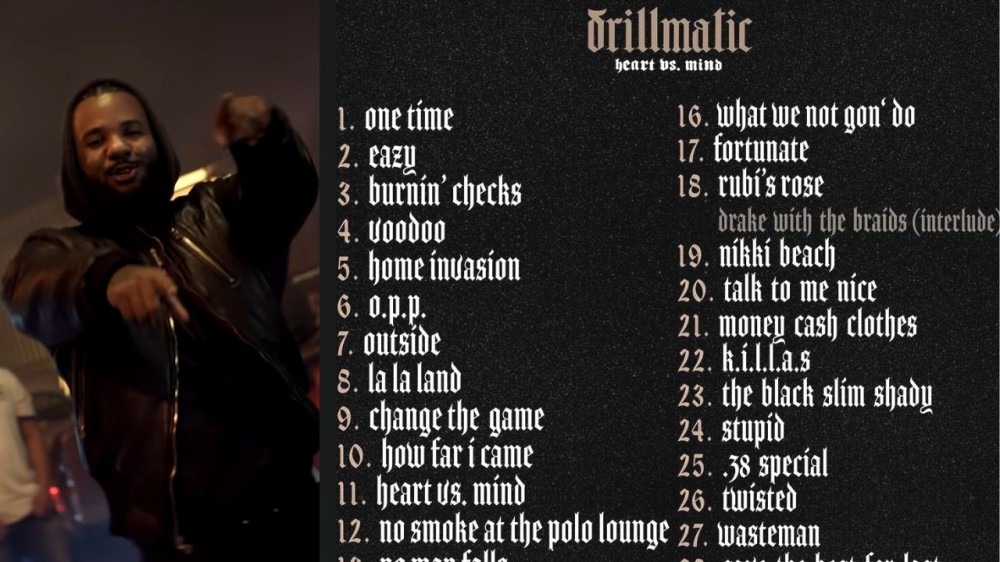 The Game Unveils Track List For “Drillmatic: Heart Vs. Mind”