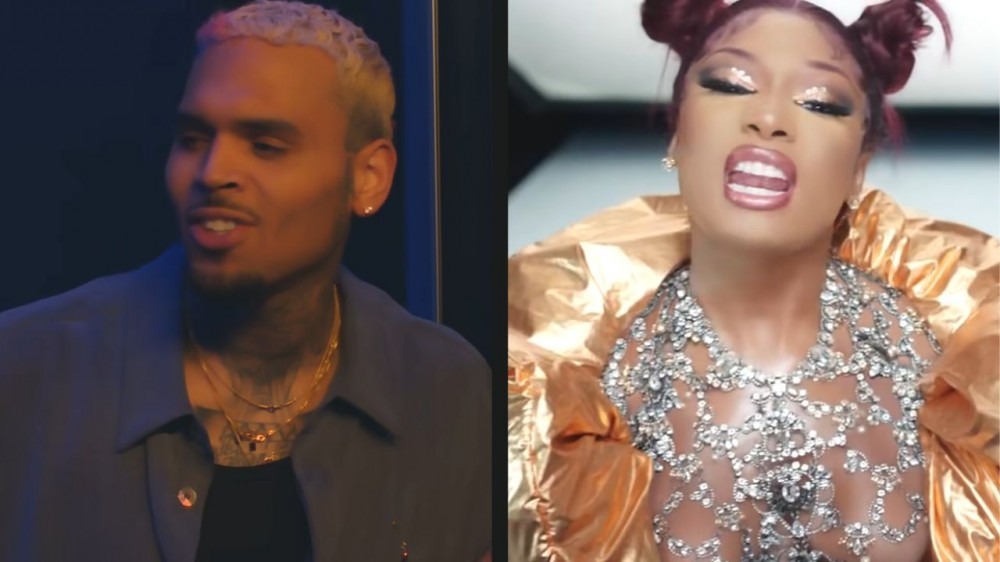 Chris Brown Shades Megan Thee Stallion For Copying His Recent Meet-And-Greets