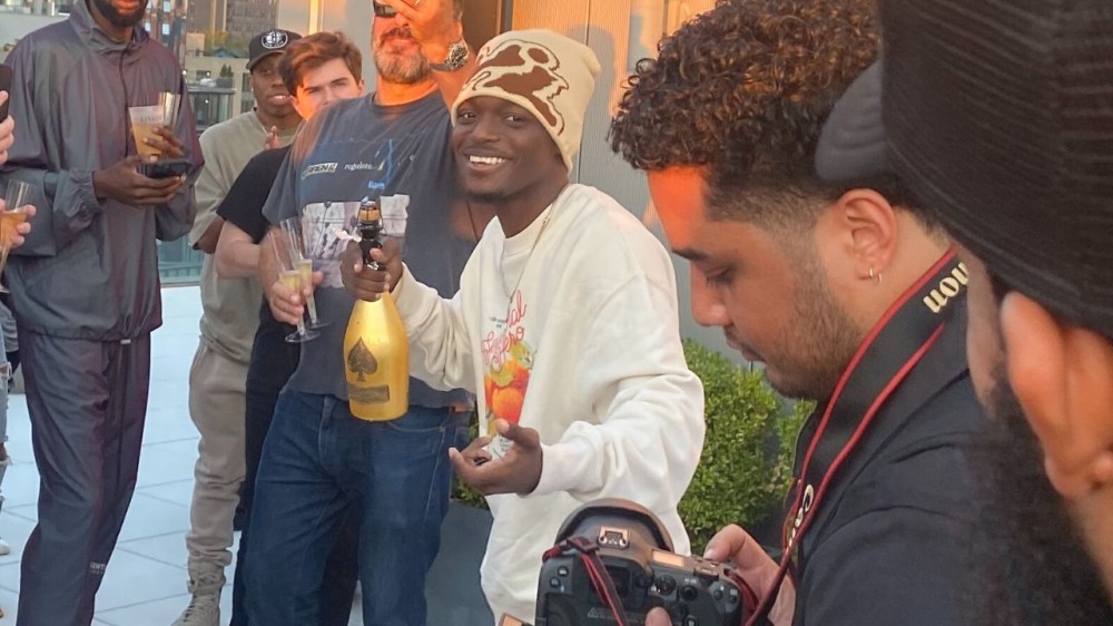 EXCLUSIVE: Roc Nation Signs New York Rapper HDBeenDope With Celebratory Toast