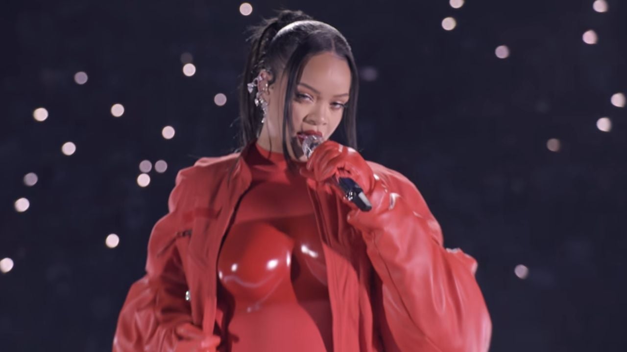 Rihanna Confirms Second Pregnancy During Her Super Bowl Halftime Performance + Social Media Reacts