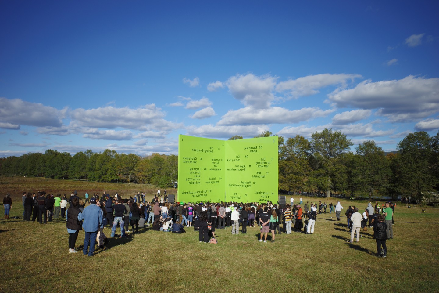 Charli xcx’s ’Brat’ autumn arrives at Storm King