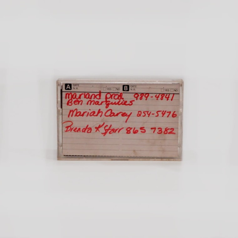 Mariah Carey’s star-making demo tape is going up for auction